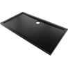 Mexen Flow rechteckige Slim-Duschtasse 160 x 70 cm, schwarzmatt - 46R707016