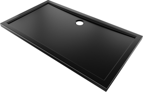 Mexen Flow rechteckige Duschwanne Slim 150 x 85 cm, schwarz matt - 46R708515