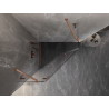 Mexen Lunar fünfeckige Duschkabine Drehbar Links 90 x 90 cm, transparent, gebürstetes Kupfer - 831-090L-090P-65-00-L