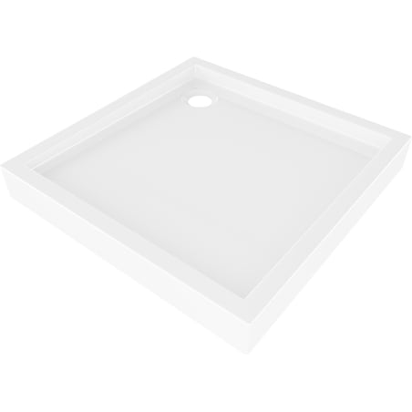 Mexen Flow+ Duschwanne quadratisch 80 x 80 cm, weiß glänzend - 46S108080H