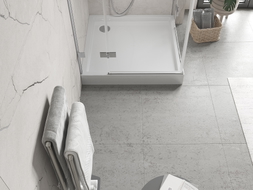 Mexen Flow+ Duschwanne quadratisch 80 x 80 cm, weiß glänzend - 46S108080H