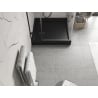 Mexen Flow+ Duschwanne quadratisch 80 x 80 cm, schwarz matt - 46S708080H