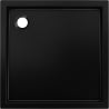 Mexen Flow+ Duschwanne quadratisch 80 x 80 cm, schwarz matt - 46S708080H