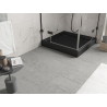Mexen Flow+ quadratische Duschwanne 100 x 100 cm, schwarz matt - 46S701010H