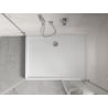 Mexen Flow+ rechteckige Duschwanne 110 x 70 cm, weiß glänzend - 46R107011H