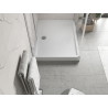 Mexen Flow+ rechteckige Duschwanne 100 x 80 cm, weiß glänzend - 46R108010H