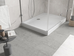 Mexen Flow+ Rechteckige Duschtasse 100 x 90 cm, Weiß Glanz - 46R109010H