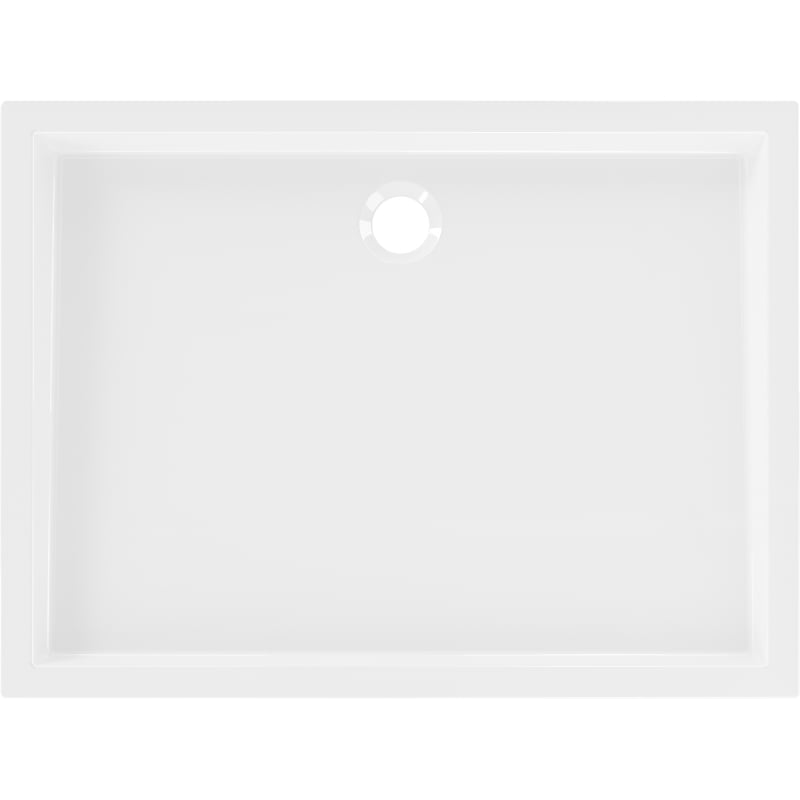 Mexen Flow+ Rechteckige Duschtasse 100 x 90 cm, Weiß Glanz - 46R109010H