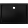 Mexen Flow+ Rechteckige Duschwanne 80 x 70 cm, schwarzmatt - 46R707080H