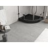 Mexen Flow+ Duschwanne halbrund 90 x 90 cm, schwarz matt - 46Q709090H