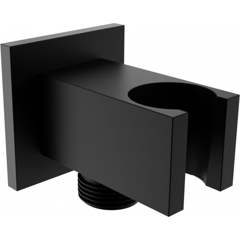 Mexen Cube Winkelanschluss, schwarz - 79300-70