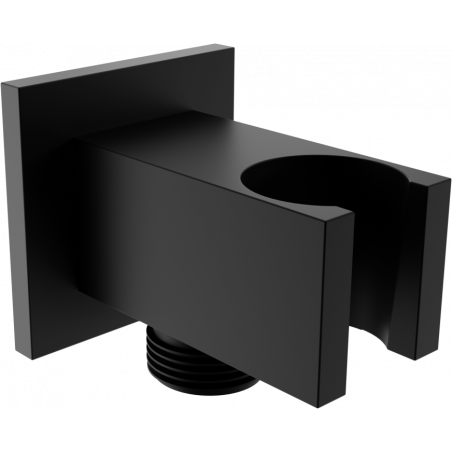Mexen Cube Winkelanschluss, schwarz - 79300-70