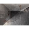 Mexen Lunar L Duschkabine halbrund schwenkbar 100 x 100 cm, transparent, gebürstetes Kupfer - 833L-100L-100P-65-00