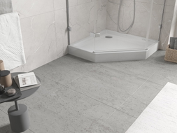 Mexen Flow+ Fünfeck-Duschwanne 80 x 80 cm, weiß glänzend - 46P108080H