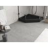 Mexen Flow+ Fünfeck-Duschwanne 100 x 100 cm, schwarz matt - 46P701010H