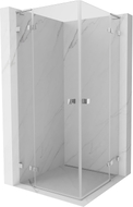 Mexen Lunar L Duo Duschkabine aufklappbar 70 x 70 cm, transparent, chrom - 834L-070L-070P-01-00