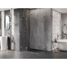Mexen Lunar Duo Duschkabine schwenkbar links 110 x 70 cm, transparent, Chrom - 834-110L-070P-01-00