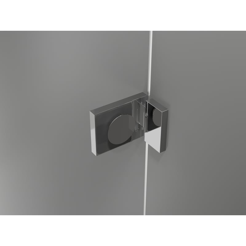 Mexen Lunar Duo Duschkabine schwenkbar links 110 x 95 cm, transparent, Chrom - 834-110L-095P-01-00