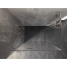 Mexen Lunar L Duo Duschkabine, links öffnend, 80 x 70 cm, transparent, Chrom - 834L-080L-070P-01-00