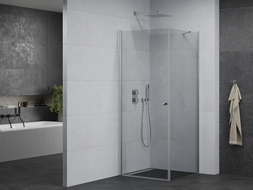 Mexen Pretoria Duschkabine 90 x 90 cm, transparent, Chrom - 852-090-090-01-00