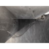 Mexen Lunar Fünfeck-Duschkabine mit linker Tür 80 x 80 cm, transparent, gebürstetes Nickel - 831-080L-080P-97-00-L