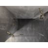 Mexen Lunar Duo Duschkabine, schwenkbar, links 105 x 85 cm, transparent, gold - 834-105L-085P-50-00