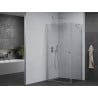 Mexen Pretoria Duschkabine schwenkbar 95 x 120 cm, transparent, Chrom - 852-095-120-01-00