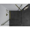 Mexen Pretoria Pendelduschkabine 90 x 90 cm, transparent, gold - 852-090-090-50-00