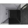 Mexen Pretoria duschkabine 80 x 80 cm, grafit, chrom - 852-080-080-01-40