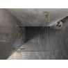 Mexen Lunar L Duo Duschkabine schwenkbar 120 x 120 cm, transparent, gebürstetes Gold - 834L-120L-120P-55-00