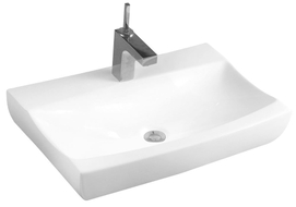 Mexen Sally Aufsatzwaschbecken 62 x 40 cm, weiß - 21076200