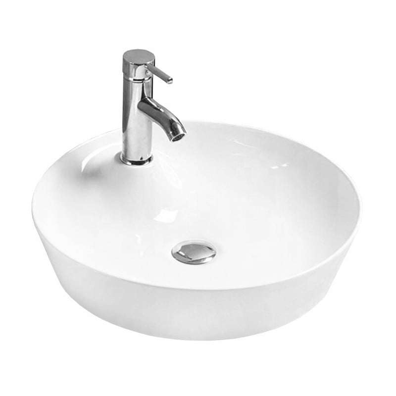 Mexen Arlena Aufsatzwaschbecken 43 x 43 cm, weiß - 21264300