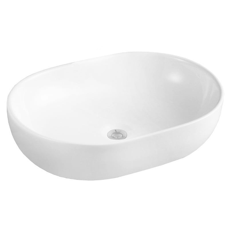 Mexen Viki Aufsatzwaschbecken 59 x 40 cm, weiß - 21056000