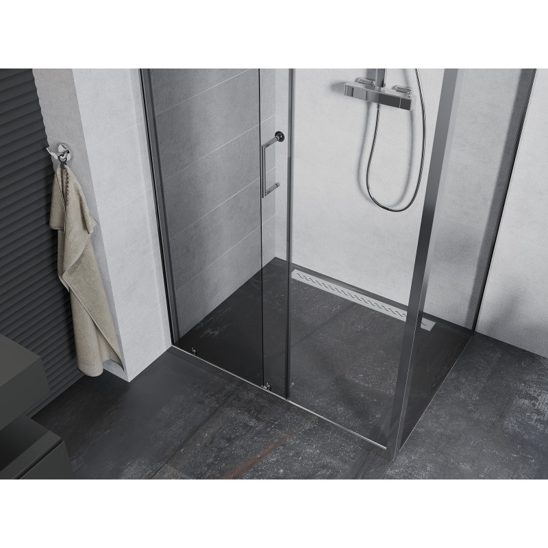 Mexen Apia Schiebeduschkabine 105 x 70 cm, transparent, Chrom - 840-105-070-01-00