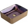 Mexen Catia Aufsatzwaschbecken 48 x 37 cm, violett - 21314855