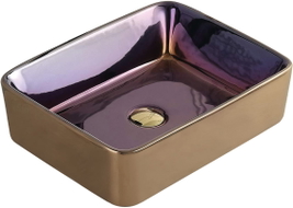 Mexen Catia Aufsatzwaschbecken 48 x 37 cm, violett - 21314855