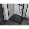 Mexen Apia Schiebetür-Duschkabine 120 x 80 cm, transparent, schwarz - 840-120-080-70-00