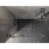 Mexen Lunar L Duo Duschkabine links öffnend 120 x 70 cm, transparent, gebürstet gun gray - 834L-120L-070P-66-00