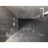 Mexen Lunar L Duschkabine schwenkbar links 90 x 80 cm, transparent, weiß - 834L-090-080-20-00-L