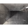 Mexen Lunar L Duschkabine schwenkbar links 100 x 90 cm, transparent, gebürsteter Nickel - 834L-100-090-97-00-L