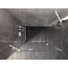 Mexen Lunar Duschkabine links öffnend 95 x 80 cm, transparent, weiß - 834-095-080-20-00-L