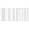 Mexen Lunar L Duo Duschkabine schwenkbar links 115 x 100 cm, transparent, schwarz - 834L-115L-100P-70-00
