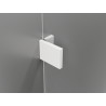 Mexen Lunar L Duschkabine rechts öffnend 100 x 90 cm, transparent, weiß - 834L-100-090-20-00-P