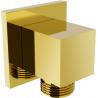 Mexen Cube Winkelanschluss, Gold - 79340-50