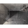 Mexen Lunar L Duo Pendeltür-Duschkabine links 100 x 80 cm, transparent, Gun Metal - 834L-100L-080P-95-00