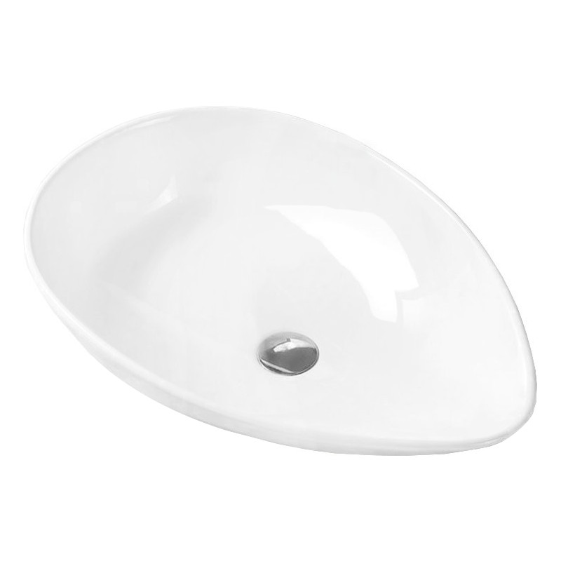 Mexen Livia Aufsatzwaschbecken 65 x 44 cm, weiß - 21416500