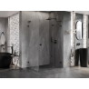 Mexen Lunar L Duschkabine rechts öffnend 100 x 90 cm, transparent, schwarz - 834L-100-090-70-00-P