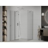 Mexen Roma schwenkbare Duschkabine 105 x 70 cm, transparent, Chrom - 854-105-070-01-00