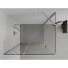 Mexen Roma Duschkabine schwenkbar 105 x 90 cm, transparent, Chrom - 854-105-090-01-00