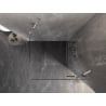 Mexen Lunar Duschkabine, rechte Tür 90 x 90 cm, transparent, Chrom - 834-090-090-01-00-P